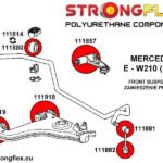 116243B: Kit completo de bujes de suspensión