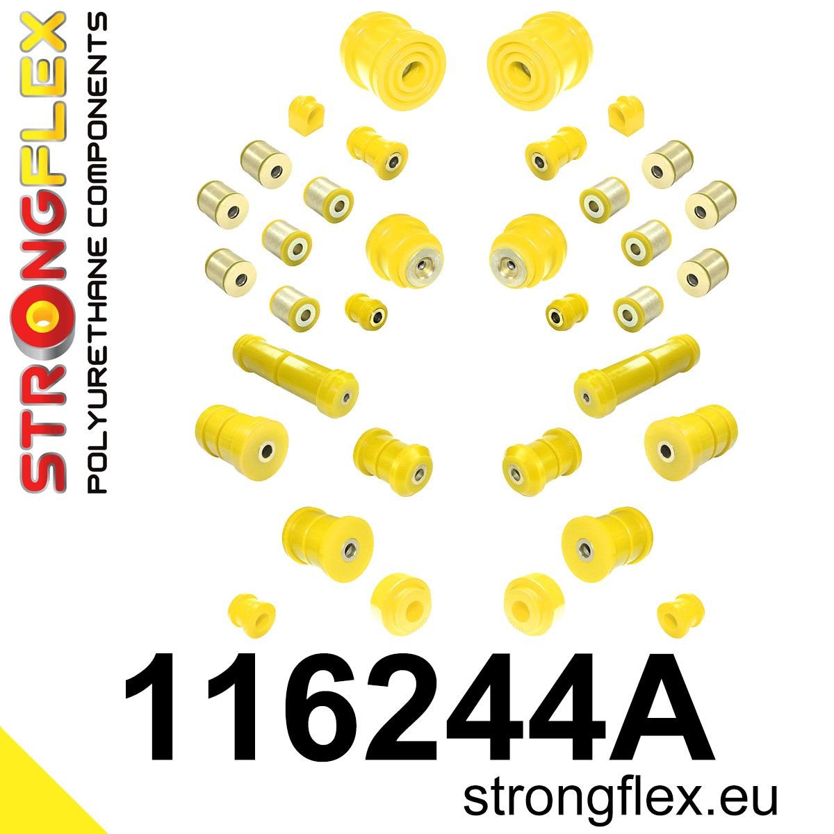 116244a-kompletny-zestaw-zawieszenia-sport 116244A: Kit completo de bujes de suspensión SPORT - Imagen 1