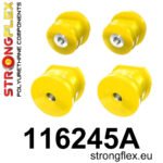 116245A: Kit de bujes del subchasis trasero SPORT