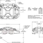 Wilwood 120-16465 XRZ4R Universal Radial Mount Caliper 4 Pistons