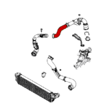 Silicone Intercooler Hose FMIC.EU for OPEL MOVANO B RENAULT MASTER III 2.3D 144603389R
