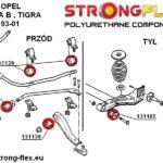 131138A: Casquillo interior del brazo de suspensión delantero SPORT
