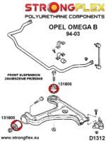 131805A: Tuleja wahacza frontego fronta SPORT