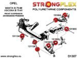 136157A: Kit completo de bujes de poliuretano para suspensión SPORT - Imagen 2