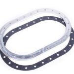 Radium Engineering, conector hembra SAE de 5/16 pulgadas a macho 6AN de perfil bajo.