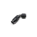 Conector de manguera AN6 de 45 grados, PTFE negro, Radium Engineering