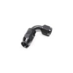 Conector de manguera AN6 de 90 grados, PTFE negro, Radium Engineering