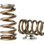 Juego de resortes tipo colmena y retenedores de titanio Kelford Cams para Nissan VR38DETT