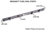 Kit de tuberías para riel de combustible para motores Honda Serie K (Radium Engineering)