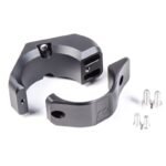 Manómetro de presión de combustible con adaptador ORB 8AN de 90 grados de Radium Engineering