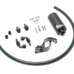 Kit de filtro de combustible para Nissan, acero inoxidable, 10 micras, Radium Engineering