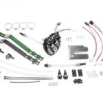 Soporte de combustible para bombas Nissan (no incluido) Walbro GSS342 o AEM 50-1200 Radium Engineering