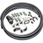 Kit de tuberías para soporte de combustible para filtro de microfibra Nissan Radium Engineering