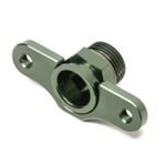 Adaptador FPR 8AN ORB, diámetro interior de 15 mm, espaciado de 50 mm, rosca M6, Radium Engineering