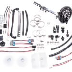 Soporte para bomba de combustible para Toyota Chaser / Mark II / Cresta (bombas no incluidas) Radium Engineering