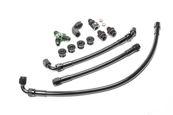 20-1434 Kit de tuberías para riel de combustible para Ford Coyote S197 Radium Engineering - Imagen 1