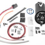 Soporte de combustible con depósito de compensación RA para BMW E90/91/92/93 Walbro GSS342/AEM 50-1200 Radium Engineering