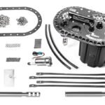 Tanque de compensación para celda de combustible FCST-X, 2 bombas de compensación, 1 bomba de elevación incluida, Walbro F90000274, Radium Engineering