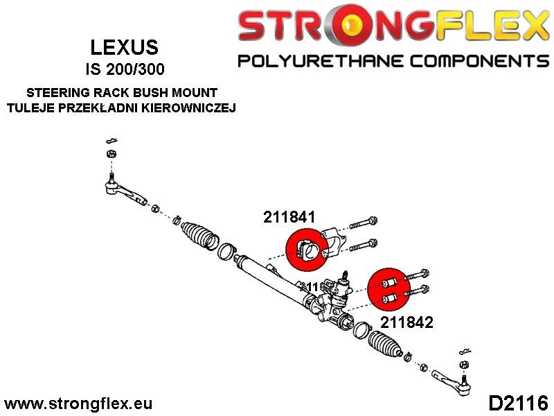 216231a-kompletny-zestaw-zawieszenia-sport-lexus-is_4 216231A: Kit completo de bujes de poliuretano para suspensión SPORT - Imagen 1