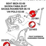 221072A: Casquillo delantero del brazo de suspensión delantero de 30 mm SPORT