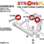 221382A: Tuleja wahacza frontego fronta SPORT