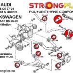 221755A: Tuleja wahacza tylnego dolnego fronta SPORT