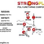 281582B: Front anti roll bar bush