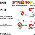 281963B: Front lower arm - front bush