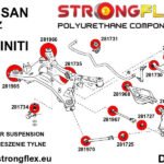 281965B: Rear subframe - front bush