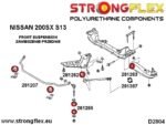 286082B: Front suspension bush kit - Imagen 2