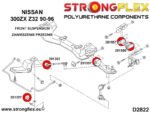 286218A: Kit completo de bujes de suspensión SPORT