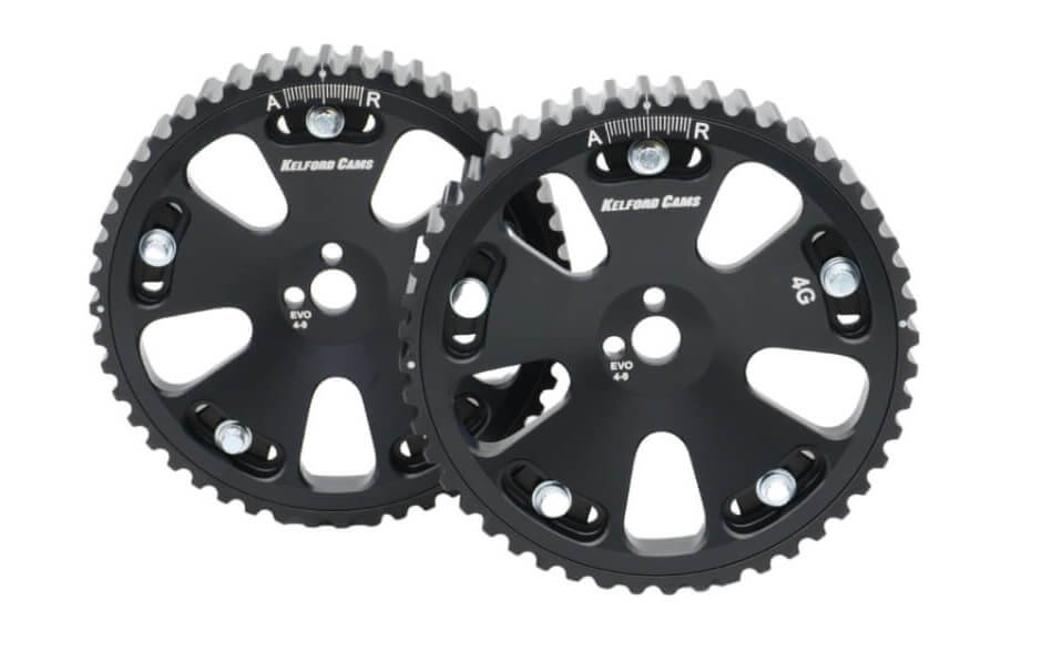 4G-Cam-Gears Engranajes de leva ajustables Kelford Cams para Mitsubishi 4G63 Evo - Imagen 1