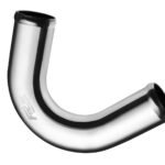 Codo de aluminio 135st 38 mm, 30 cm