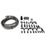 Kit de tuberías CPE DeatschWerks X3 Series con soporte para bomba, entrada -8AN y retorno -6AN, para Ford F-150 Lightning 1999-2004