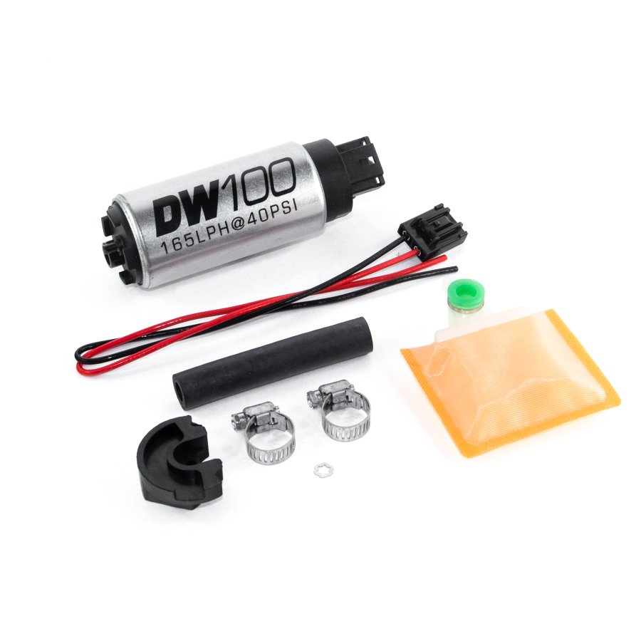 9-101-0766 Bomba de combustible DeatschWerks DW100 de 165 l/h para Nissan 240sx 89-94 (REEMPLAZO ORIGINAL) - Imagen 1
