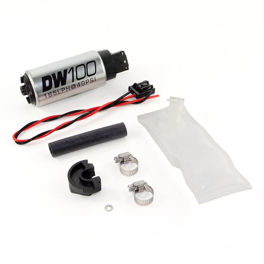 9-101-1024 Bomba de combustible DeatschWerks DW100 de 165 l/h para Nissan 240sx/Silvia 1994-2002 S14 y S15. REEMPLAZO ORIGINAL. - Imagen 1