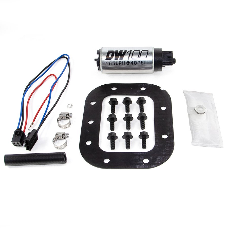 9-101-1028 Bomba de combustible DeatschWerks DW100 de 165 l/h para Chevrolet Corvette 86-89 5.7L, repuesto original. - Imagen 1