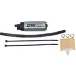 Bomba de combustible DeatschWerks DW100 de 165 l/h para Harley Davidson Electra Glide 2002-07, Softail 2004-07, Road King 2004-07 y Street Glide 2006-07.