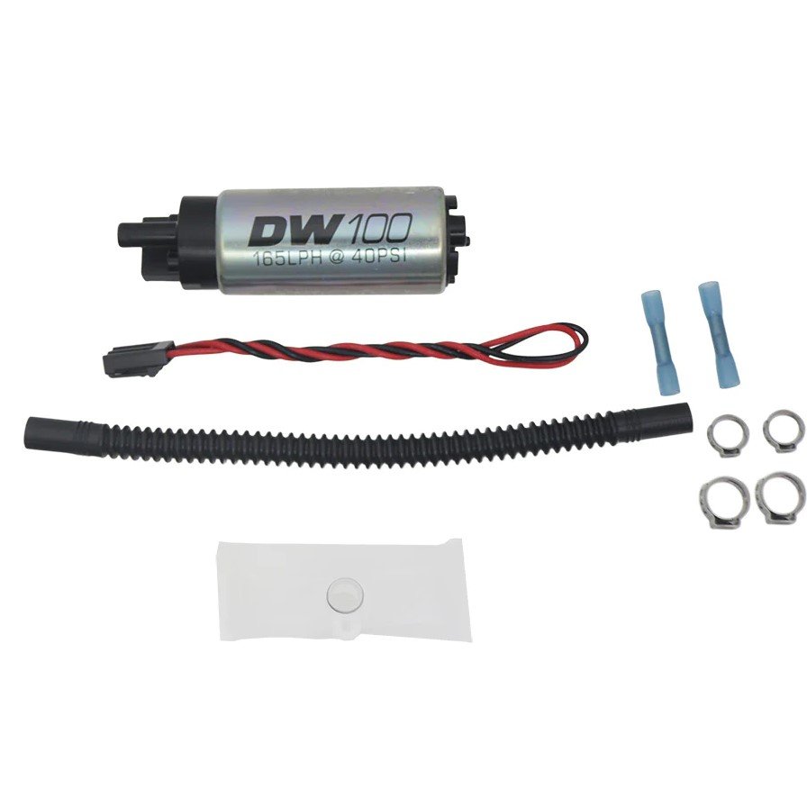 9-101-1066 Bomba de combustible DeatschWerks DW100 de 165 l/h para Harley Davidson Dyna 2008-22, Softail 2016-22, Low Rider 2007-17, Night Rod 2006-22, Street Bob 2007-17, Street Rod 2007-17, V-Rod - Imagen 1