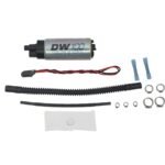 Bomba de combustible DeatschWerks DW100 de 165 l/h para Harley Davidson Electra Glide (2008-22), Freewheeler (2015-22), Road Glide (2008-22), Road King (2008-22), Street Glide (2008-22) y Tri Glide (2009-22).