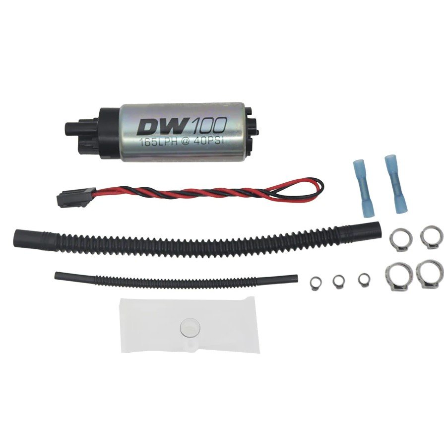 9-102-1067 Bomba de combustible DeatschWerks DW100 de 165 l/h para Harley Davidson Electra Glide (2008-22), Freewheeler (2015-22), Road Glide (2008-22), Road King (2008-22), Street Glide (2008-22) y Tri Glide (2009-22). - Imagen 1
