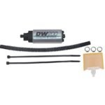 Bomba de combustible DeatschWerks DW200 de 255 l/h para Harley Davidson Electra Glide 2002-07, Softail 2004-07, Road King 2004-07 y Street Glide 2006-07.