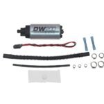 Bomba de combustible DeatschWerks DW200 de 255 l/h para Harley Davidson Electra Glide (2008-22), Freewheeler (2015-22), Road Glide (2008-22), Road King (2008-22), Street Glide (2008-22) y Tri Glide (2009-22).