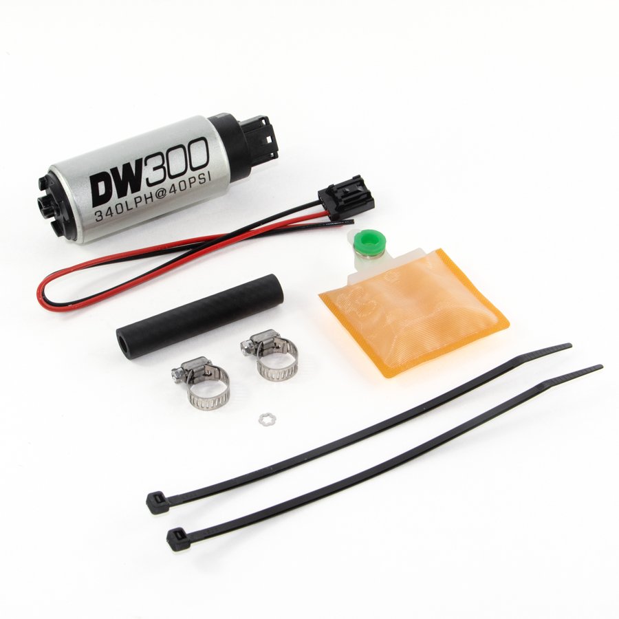 9-301-0883 Bomba de combustible DeatschWerks DW300 de 340 l/h para Mitsubishi Eclipse (todos los modelos de tracción delantera) 90-94 - Imagen 1