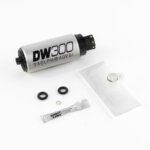 Bomba de combustible DeatschWerks DW300 de 340 l/h para Hyundai Genesis Coupe (2.0T y 3.8V6), Genesis (3.8V6, 4.6 y 5.0) 2009-14 y Kia Forte 2010-15.