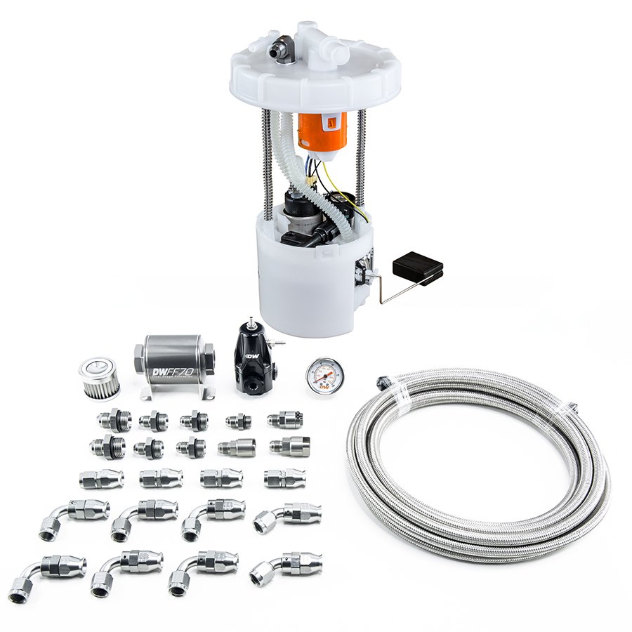 9-401-608-7041 Módulo de bomba + kit de retorno DeatschWerks para Honda Civic Si K20 2006-11 - Imagen 1