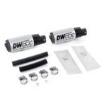 Bomba de combustible DeatschWerks DW65C de 265 l/h para Ford Lightning 99-04 y Harley F150 02-03 (bombas dobles).