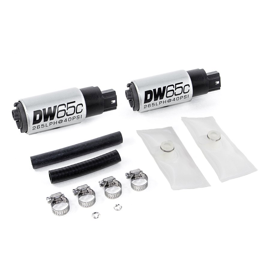 9-651-1013 Bomba de combustible DeatschWerks DW65C de 265 l/h para Ford Lightning 99-04 y Harley F150 02-03 (bombas dobles). - Imagen 1