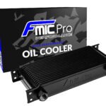 Enfriador de aceite Fmic.Pro de 16 filas, color negro.