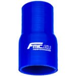 Silicone straight reducer 25/35mm Blue